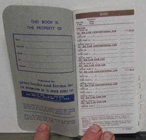 1977 Dodge Truck Salesmen Pocket Price Data Book D100 150 200 W100 150 200
