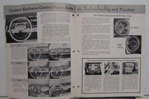 1957 Mercury Dealer Sales Bulletin Vol 26 No 8 Turnpike Cruiser Comparison Orig