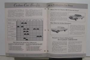 1957 Mercury Dealer Sales Bulletin Vol 26 No 8 Turnpike Cruiser Comparison Orig