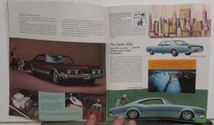 1967 Oldsmobile Full Line Brochure Show Handout 442 Toronado 98 88 Cutlass F85