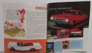 1967 Oldsmobile Full Line Brochure Show Handout 442 Toronado 98 88 Cutlass F85