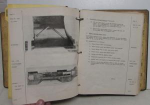 1957 Dodge Dealer Technical Service Bulletins Set W/Binder & Tech-Nek Topics