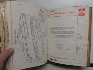 1973 Dodge Dealer Technical Service Bulletin Set Troubleshooting Repair Updates