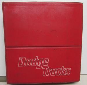 1968-1970 Dodge Truck Dealer Technical Service Bulletins Set Pickup A100 HD