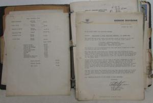 1956-1957 Dodge Car Truck Dealer Technical Service Bulletins Set Repair Updates