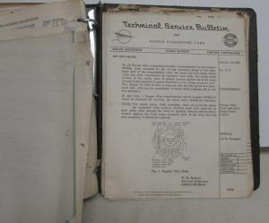 1956-1957 Dodge Car Truck Dealer Technical Service Bulletins Set Repair Updates