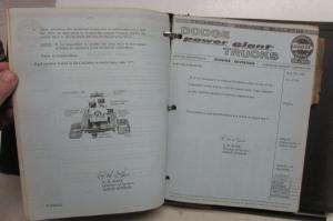 1960-1964 Dodge Trucks Dealer Technical Service Bulletins Set Repair Updates