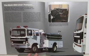 1981 Mack Firetrucks Full Line Dealer Sales Brochure Original