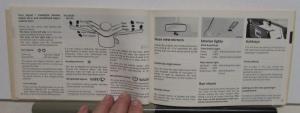 1977 Volkswagen VW Type 2 Van Bus Owners Manual Care & Operation Original