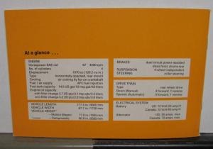 1977 Volkswagen VW Type 2 Van Bus Owners Manual Care & Operation Original
