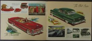 1953 Chrysler Windsor and Windsor Deluxe Models Color Sales Brochure Original