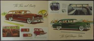 1953 Chrysler Windsor and Windsor Deluxe Models Color Sales Brochure Original