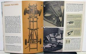 1965 Chevrolet Pickup Truck Fleetside Stepside Camper Sales Brochure Original