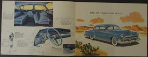 1954 Chrysler Windsor Deluxe Medium Priced Car Color Sales Brochure Original