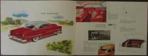 1954 Chrysler Windsor Deluxe Medium Priced Car Color Sales Brochure Original