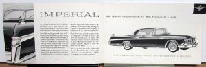 1956 Chrysler Imperial & Southampton Sales Brochure Original