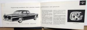 1956 Chrysler Imperial & Southampton Sales Brochure Original