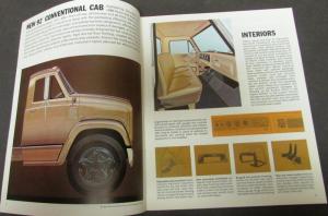 1966 Chevrolet Conventional Cab Series 70000 Diesel Truck Sales Brochure R1