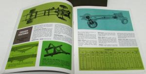 1966 Chevrolet Diesel Chassis Cab Truck D Q N Y U Series Sales Brochure R1