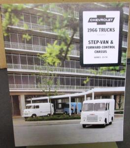 1966 Chevrolet Step Van & Forward Control Chassis Truck Sales Brochure Original