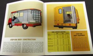 1966 Chevrolet Step Van & Forward Control Chassis Truck Sales Brochure Original