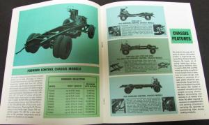 1966 Chevrolet Step Van & Forward Control Chassis Truck Sales Brochure Original