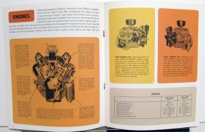 1966 Chevrolet Tilt Cab Gas Model 70000 & 80000 Truck Sales Brochure Original