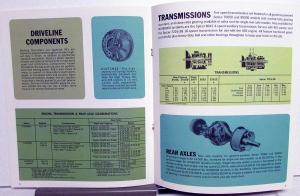 1966 Chevrolet Tilt Cab Gas Model 70000 & 80000 Truck Sales Brochure Original