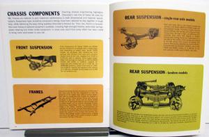 1966 Chevrolet Tilt Cab Gas Model 70000 & 80000 Truck Sales Brochure Original