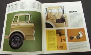 1966 Chevrolet Tilt Cab Diesel Truck 70000 & 80000 Sales Brochure Original