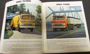 1966 Chevrolet Tilt Cab Diesel Truck 70000 & 80000 Sales Brochure Original