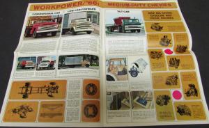 1966 Chevrolet Chassis Cab Stake Gas Diesel 50 60 80 70000 80000 Sales Brochure