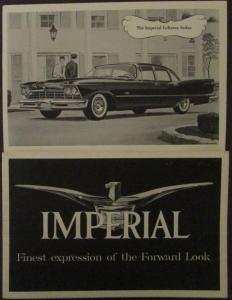 1957 Chrysler Imperial Crown Southampton Lebaron Sales Brochure