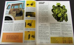 1967 Chevrolet Gas Diesel 72 Tilt Cab Series 70 80 Truck Brochure Original