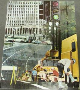 1967 Chevrolet Gas Diesel 72 Tilt Cab Series 70 80 Truck Brochure Original