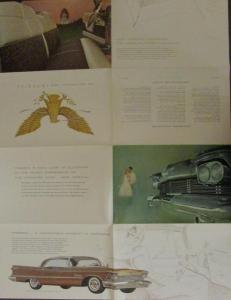 1958 Chrysler Imperial Southampton Crown Lebaron Sales Brochure With Letter