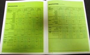1967 Chevrolet Gas Diesel Conventional Cab Series 70 80 Truck Brochure Original