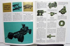 1967 Chevrolet Fwd Control Step Van & Chassis Model Truck Sales Brochure Orig