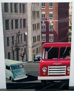 1967 Chevrolet Fwd Control Step Van & Chassis Model Truck Sales Brochure Orig