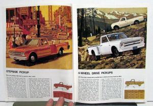 1967 Chevrolet Pickup Chassis Cab Stake 10 20 30 Truck Brochure Original