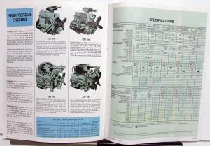 1967 Chevrolet Pickup Chassis Cab Stake 10 20 30 Truck Brochure Original
