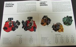 1968 Chevrolet Conventional Cab Gas Diesel 70 80 Truck Sales Brochure Original