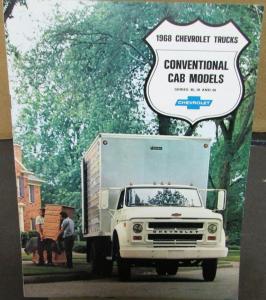 1968 Chevrolet Conventional Cab Series 40 50 60 Truck Sales Brochure