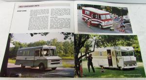 1968 Chevrolet Campers RV Series 10 20 30 Truck Dealer Sales Brochure R1