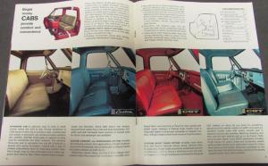 1968 Chevrolet Pickup Chassis Cab Stake Truck Dealer Sales Brochure R1