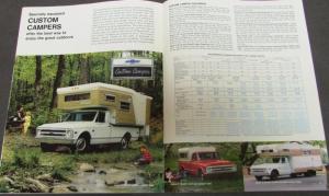 1968 Chevrolet Pickup Chassis Cab Stake Truck Dealer Sales Brochure R1