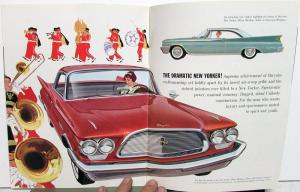 1960 Chrysler Windsor Saratoga New Yorker Color Sales Brochure Reg Size