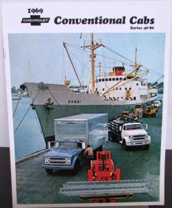 1969 Chevrolet Conventional Cab Series 40 to 80 Truck Brochure Revised R1