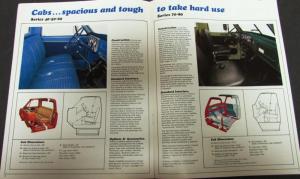1969 Chevrolet Conventional Cab Series 40 to 80 Truck Brochure Revised R1