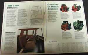 1969 Chevrolet Tilt Cabs Series 50 to 80 Truck Sales Brochure Original